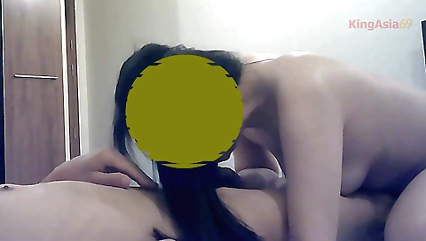 Brunette teen 18+ getting fucked and licked in a webcam video