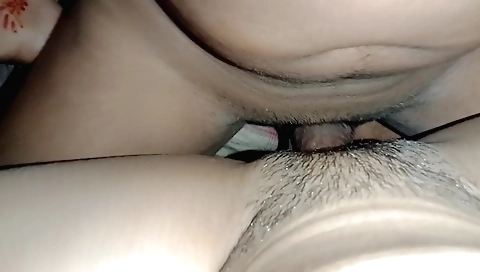 Hindi girl in big ass and hairy pussy with two bhabhi girls