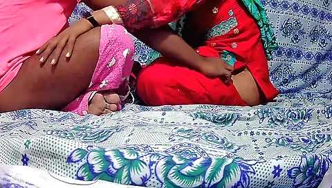 Indian girl and a young guy getting their cums mixed up