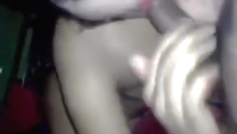 Busty brunette amateur video showing her getting wet