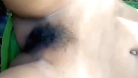 Indian hairy chick fucked in the jungle in amateur porn video