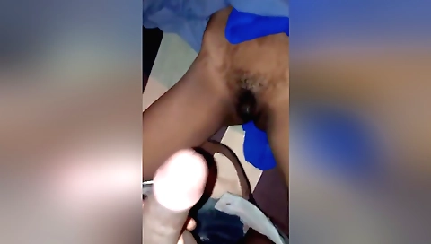 Indian hairy babe gets banged by a handsome partner