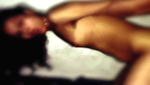 Indian brunette with big boobs and round ass has sex