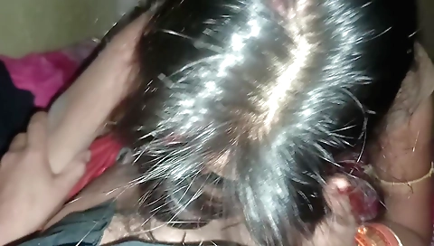 Indian brunette with short hair and small tits in pantyhose