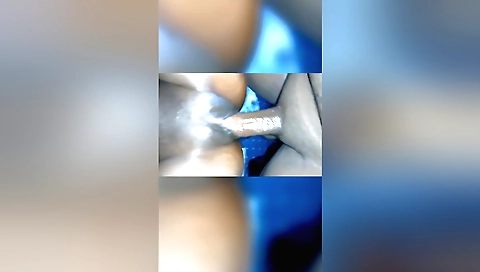 Desi wife and her husband having a great threesome