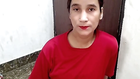 Amateur solo female dance with a pink dress and big smile