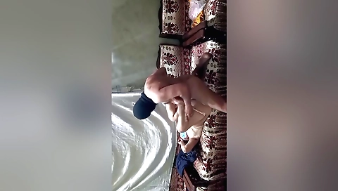 Indian stepsister fucks her big tits and ass in amateur vid