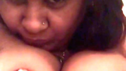 Indian thong babe is getting naked and masturbating