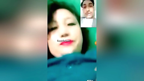 My pornstar in indian lingerie showing her pussy on webcam