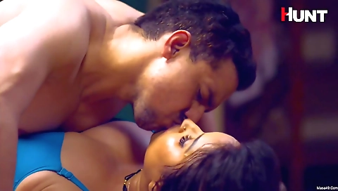 Big-titted brunette milf with sexy ass sucking and blowing