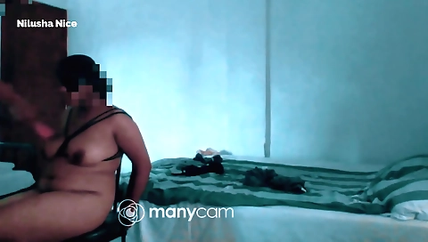 Stepsister gets her tight pussy fucked in her house