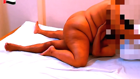 Hot big ass brunette milf fucks her stepson in a rough way