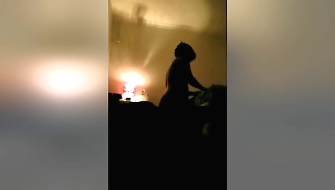 Indian teen with a big ass and cute face in homemade