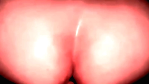 Big ass girl rides a dildo on her ass in POV video