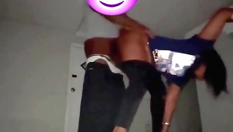 Indian chick fucks in back room and has cum in the shower