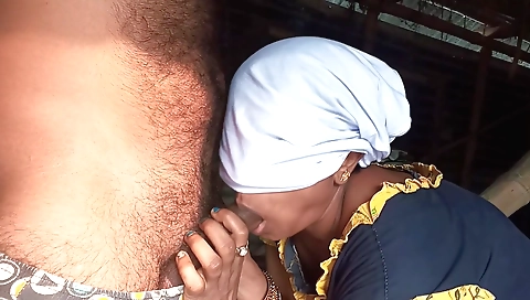 Indian brunette in a nude room gets fucked on the bed