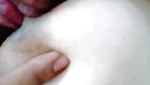 Indian babe with round tits 48s her legs open to receive dick