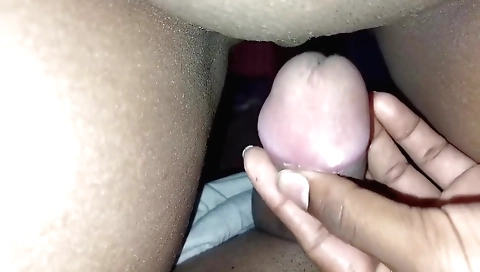 Amateur brunette with small tits and cute face gets naked