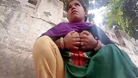 Bhabhi is a hot brunette and enjoys outdoor activities