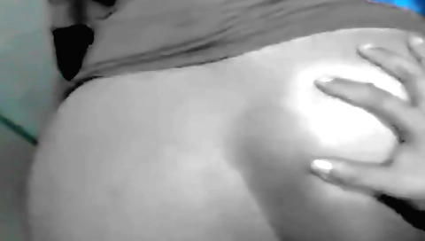 Busty amateur porn video of a hot brunette and a small guy