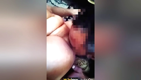 Indian chick with a big ass sucks and eats a big pussy