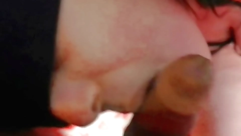 Busty brunette girl gets her pussy stuffed with cum