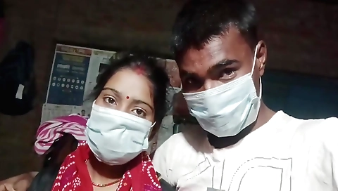 Hot bhabhi girl with a cute body is getting fucked in the bedroom