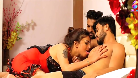 Busty tattooed babe gets caught on a black guy's car