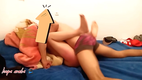 Sex clips of two teen beauties in this web camera scene