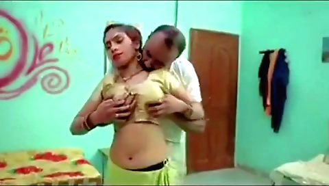 Indian love scene with sasur shows how amazing they can be