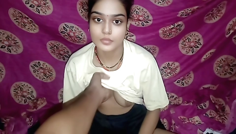 Indian girl enjoys a solo video showing her skills