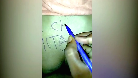 Indian girl masturbating in the woods in the amateur porn