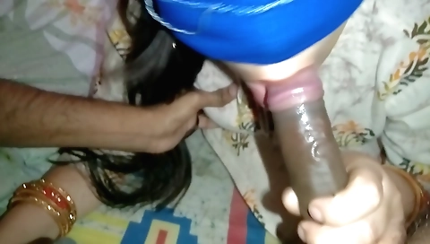 Indian girl sucks and masturbates in homemade video