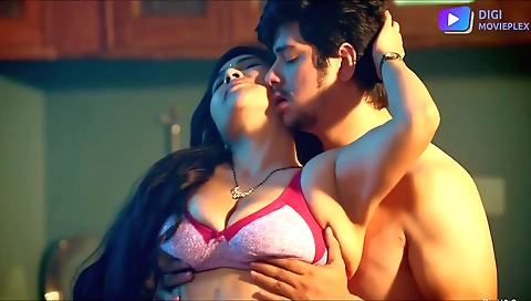 Busty brunette babe with a huge booty fucked by an old dude