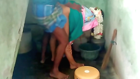 Indian girl gets her husbands cock hard and fucks it