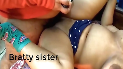 Indian big tits brunette gets banged by her boyfriend