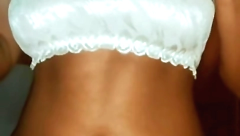 Indian brunette shows a little bit of a dirty trick