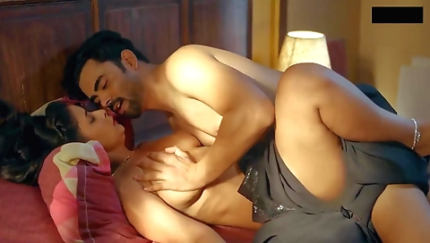 Indian girl with a sexy ass is getting fucked hard in bondage