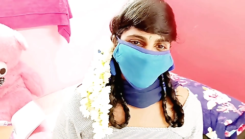 Indian girlfriend talks while a man is fucking her