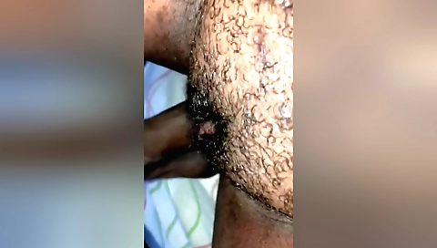 amateur blonde sucks a guy off and then she sticks her hairy pussy