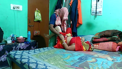 Busty stepbrother fucks his wife in different positions