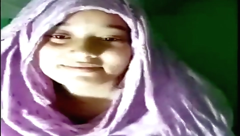 Busty brunette girl finger-fits her pussy on the webcam