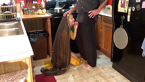 Indian slut playing with her partner in her bedroom