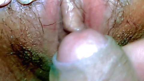 Indian stepdaughter in hairy pussy is getting fucked