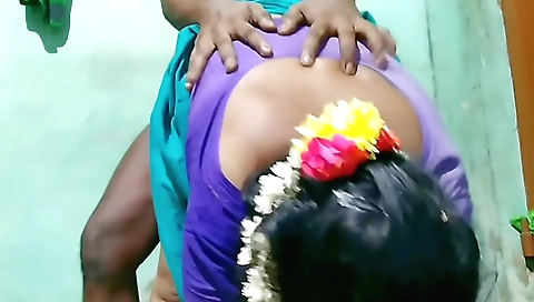 Sexy brunette in doggy position in doggy style video